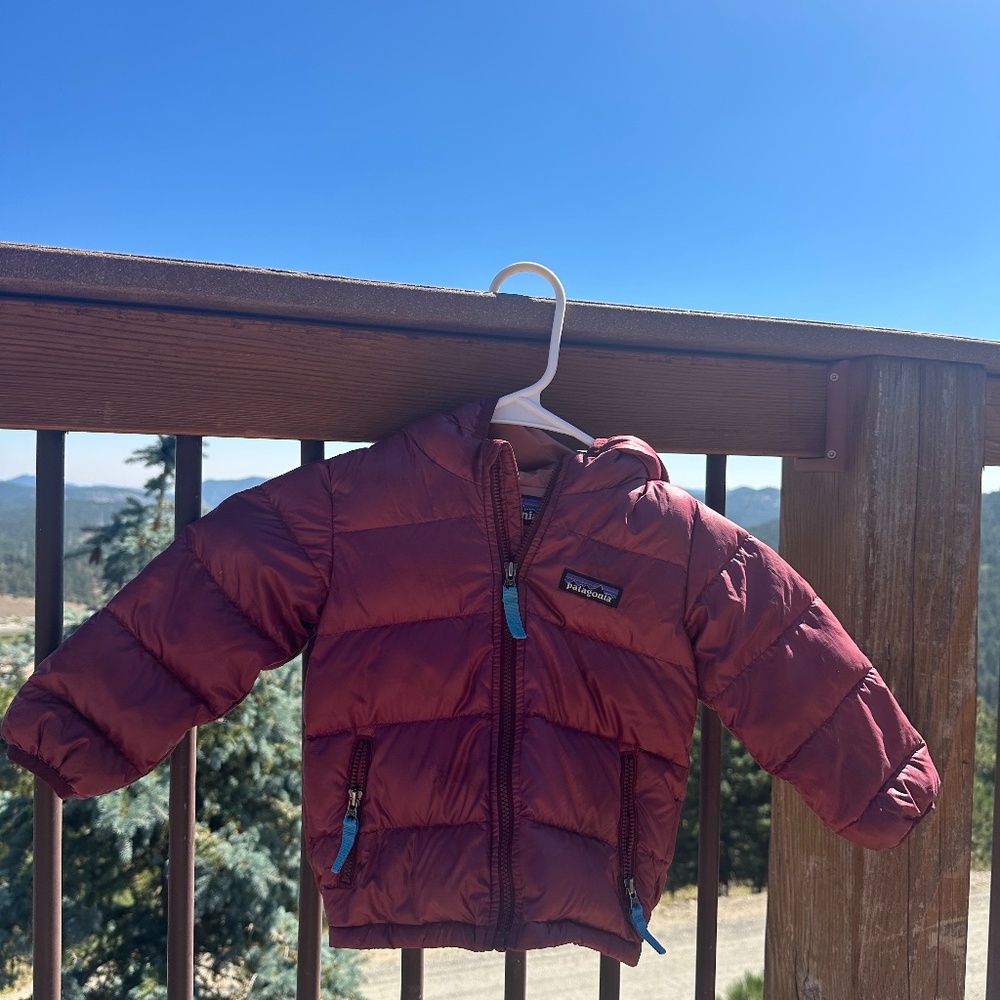 Kid's Patagonia Hi-Loft Down Sweater Hoodie